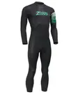 Product overview - Mens FS Open Water Wetsuit - Scout Tour black/green