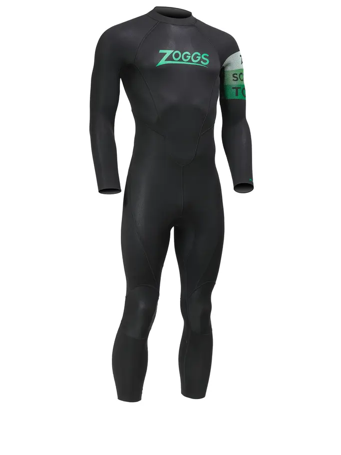 Product overview - Mens FS Open Water Wetsuit - Scout Tour black/green
