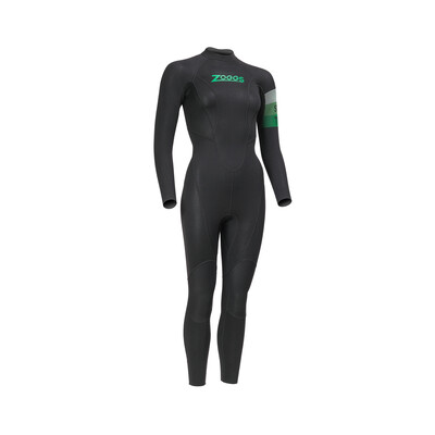 Product overview - Womens Scout Tour FS Open Water Wetsuit black/green