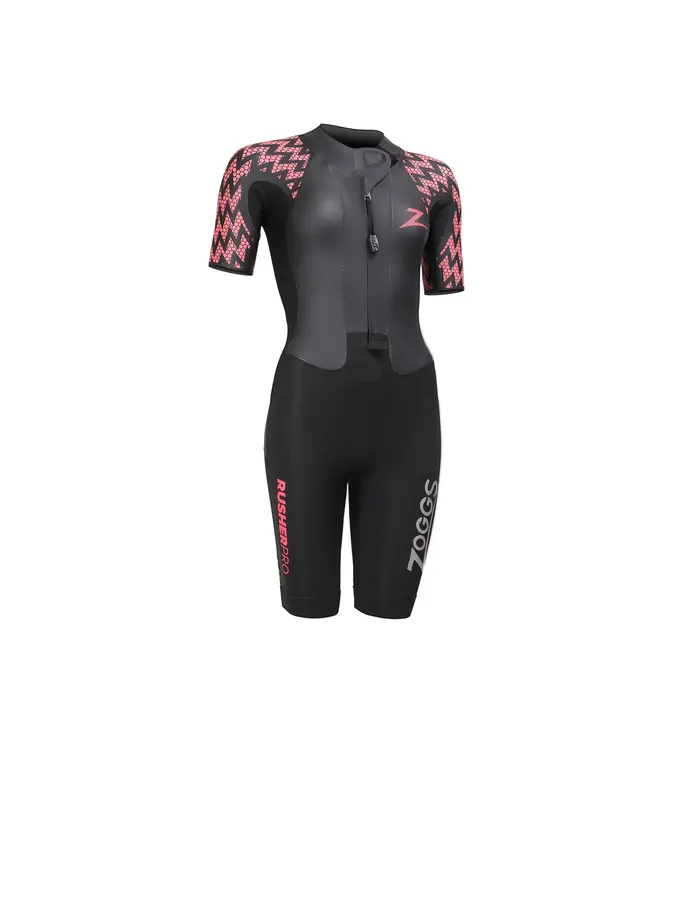 Product overview - Rusher Pro FS Swimrun Wetsuit black/red