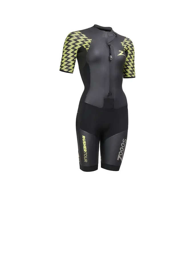 Product overview - Rusher Tour FS Swimrun Wetsuit black/yellow