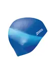 Product overview - Multi Colour Silicone Swimming Cap blue/light blue
