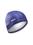 Product overview - Zoggs Nylon-Spandex PU Coated Swim Cap navy