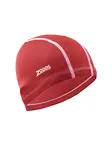 Product overview - Zoggs Nylon-Spandex Swim Cap red