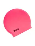 Product overview - Long Hair Latex Swimming Cap pink