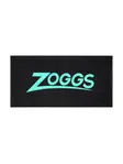 Product overview - Zoggs Unisex Adult Swimming Pool Towel black/turquoise