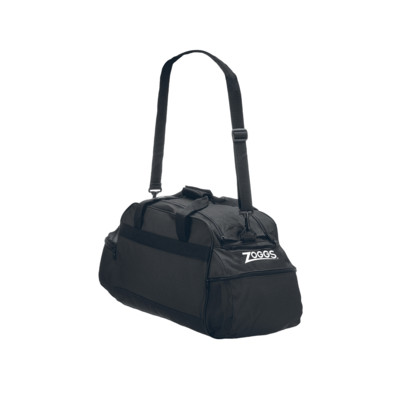 Product overview - Zoggs Cordura Carry Shoulder Duffle Bag black