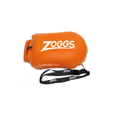 Product overview - Zoggs Outdoor Hi-Viz Swim Safety Buoy orange