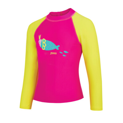 Product overview - Girls Sea Queen Long Sleeve Sun Top SEQE