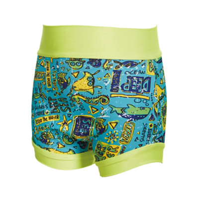 Product overview - Deep Sea Swimsure Nappy Multi/Blue