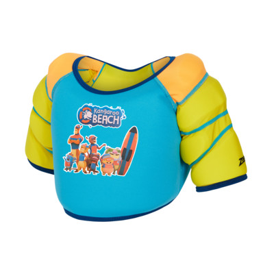 Product overview - Kangaroo Beach Water Wings Vest blue/yellow