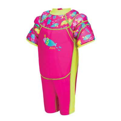 Zoggs Childrens Learn to Swim Water Wing Floatsuit Buoyancy Aid Swimwear with Upf50+ 