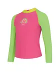 Product overview - Rainbow Magenta Long Sleeve Sun Top RNMG