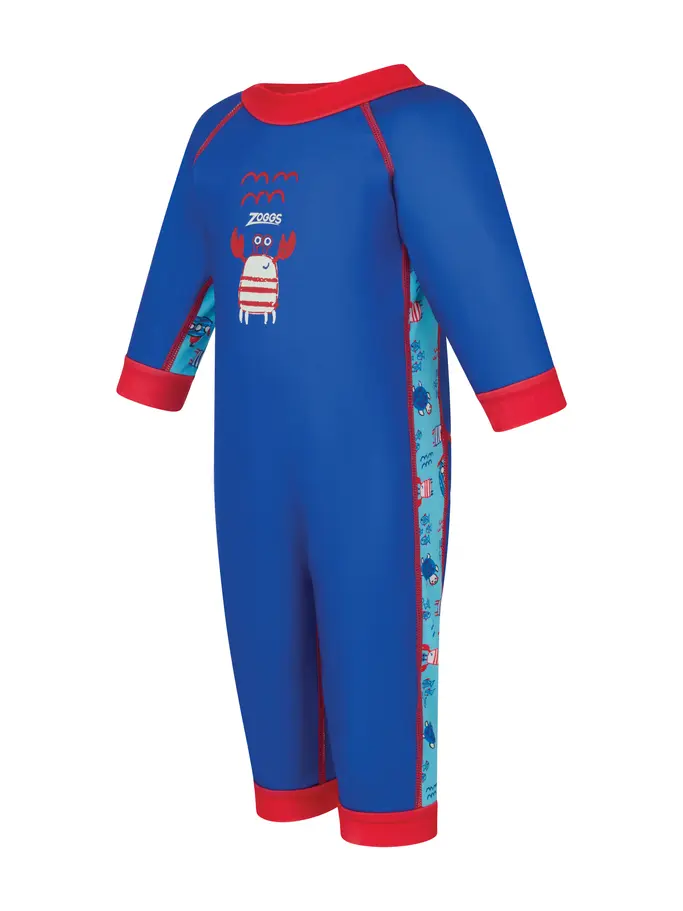 Product overview - Nautical Fleece Lined Full Body Swimsuit NABL