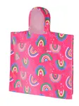 Product overview - Rainbow Magento Poncho Hooded Towel RNMG