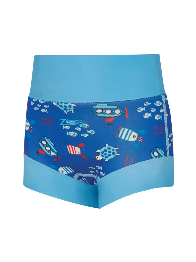 Product overview - Nautical Blue comfy Swimsure Nappy NABL