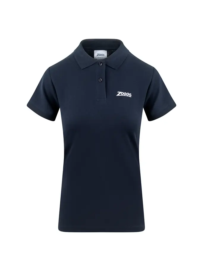 Product overview - ZOGGS Womens Club Polo T-Shirt dark blue