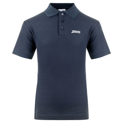 Product overview - ZOGGS Mens Club Polo T-shirt dark blue