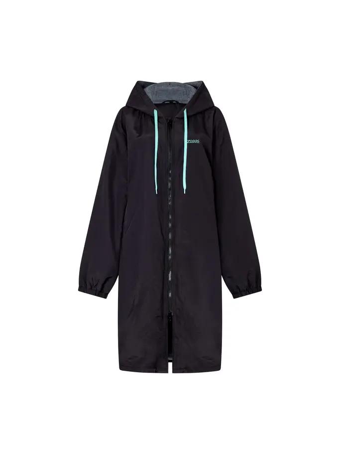 Product overview - Zoggs Unisex Pool Parka BKMN