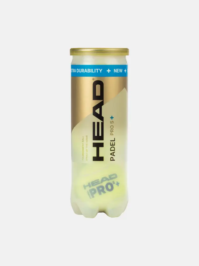 Product overview - 3 Ball HEAD PADEL PRO S+ Single Can