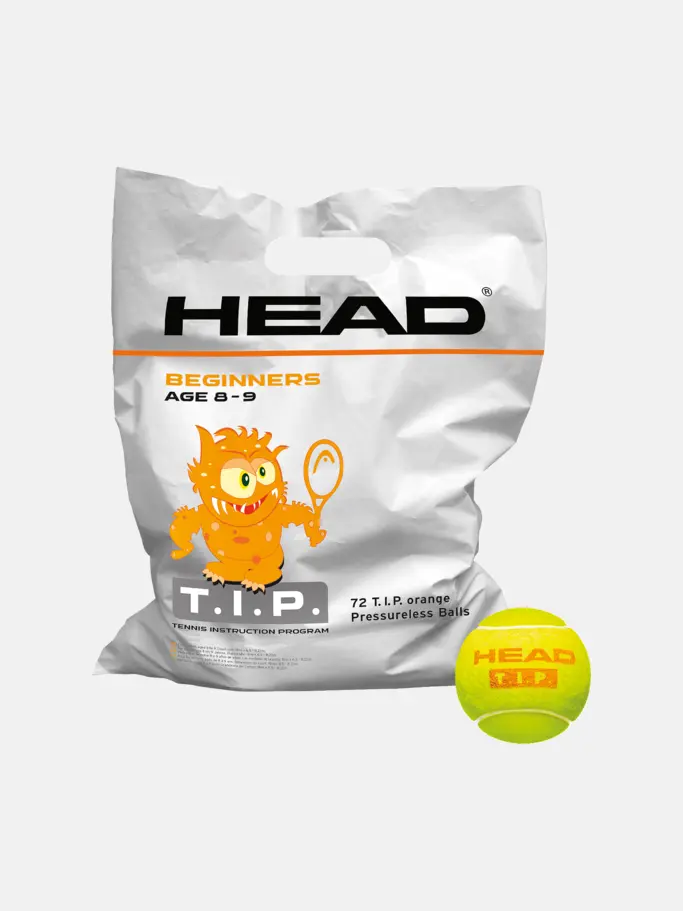Product overview - 72 Balls Pack HEAD TIP orange