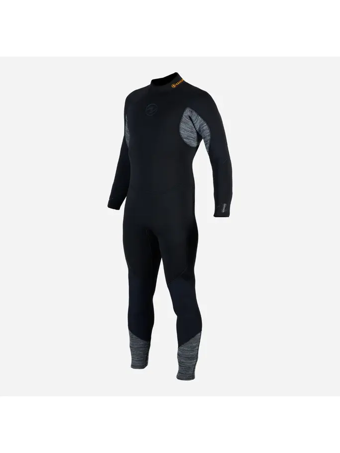 Product overview - AQUAFLEX - Men's Dive Wetsuit 7mm BKCG