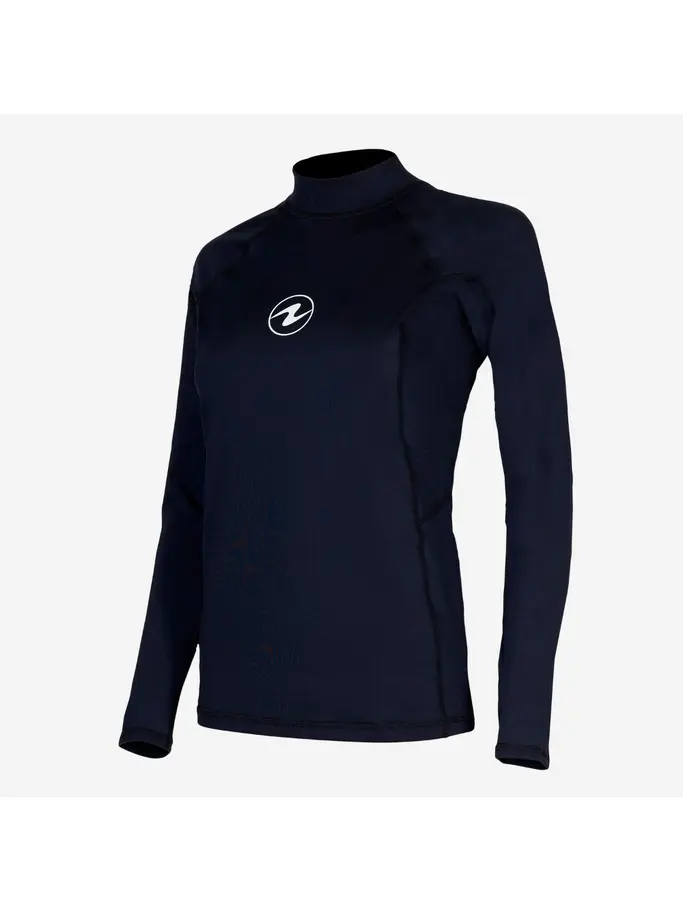 Product overview - SLIM FIT RASHGUARD - Women's Long Sleeve black