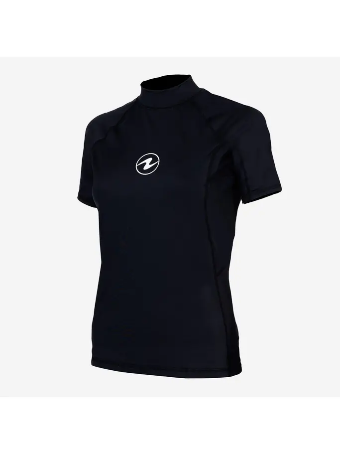 Product overview - SLIM FIT RASHGUARD - Women's Short Sleeve black