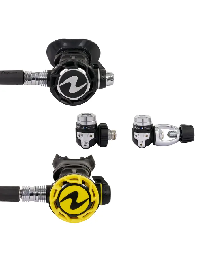 Product overview - HELIX COMPACT PRO STAGE 3 - Dive Regulator + Octopus BKBKDIN