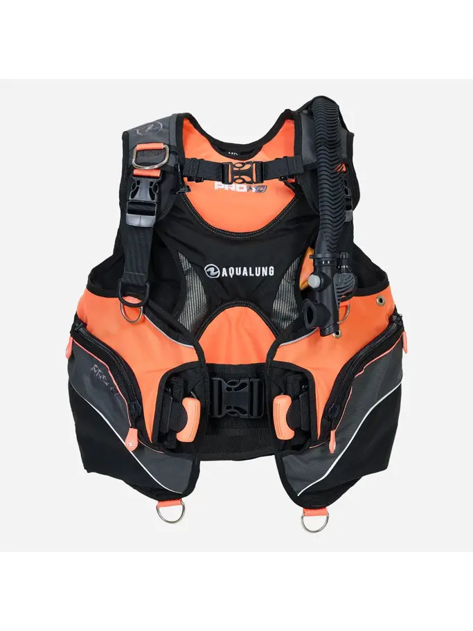 Product overview - PRO HD - Women's Dive BCD black/coral
