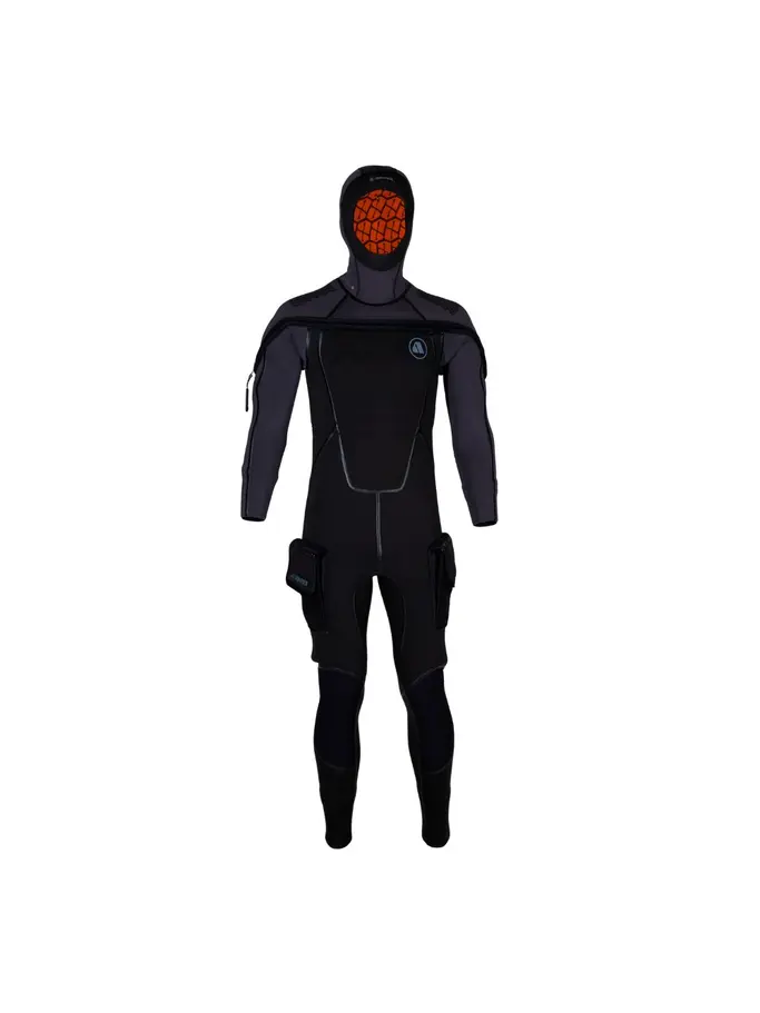 Product overview - THERMIQ ADV - Men's Wetsuit 8/7mm black/grey