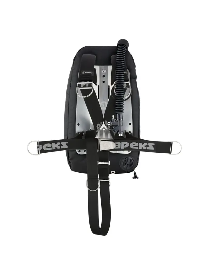 Product overview - WTX-D30 COMPLETE KIT - Dive BCD with Stainless steel plate black/grey