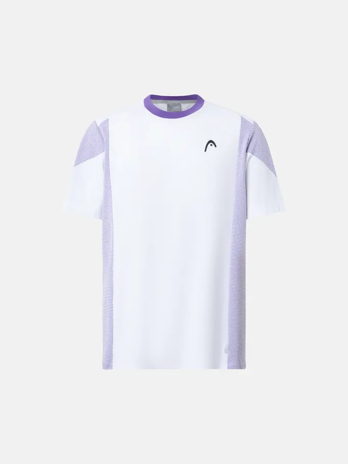 Product overview - SLICE T-Shirt Men white/purple