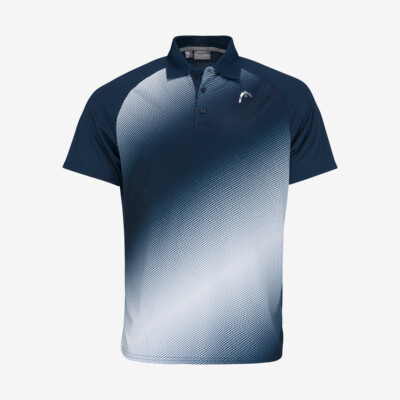 Product overview - PERF Polo Shirt Men dark blue/print perf m