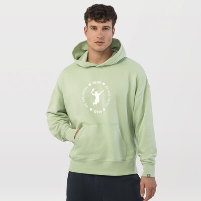 Product overview - PADEL Hoodie Unisex celery green