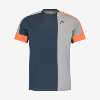 Product overview - PADEL Tech T-Shirt Men grey/orange