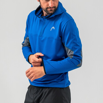 Product overview - CLUB 22 Tech Hoodie Men royal blue