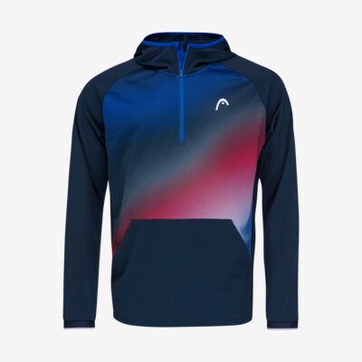 Product overview - TOPSPIN Hoodie Men dark blue/print vision m