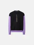 Product overview - GRAVITY Crewneck Unisex alight lilac/black