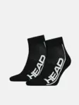 Product overview - SOCKS TENNIS 2P STRIPE QUARTER black/white socks