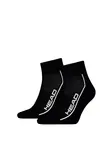 Product overview - HEAD ALL SPORTS Unisex Quarter Socks 2P black