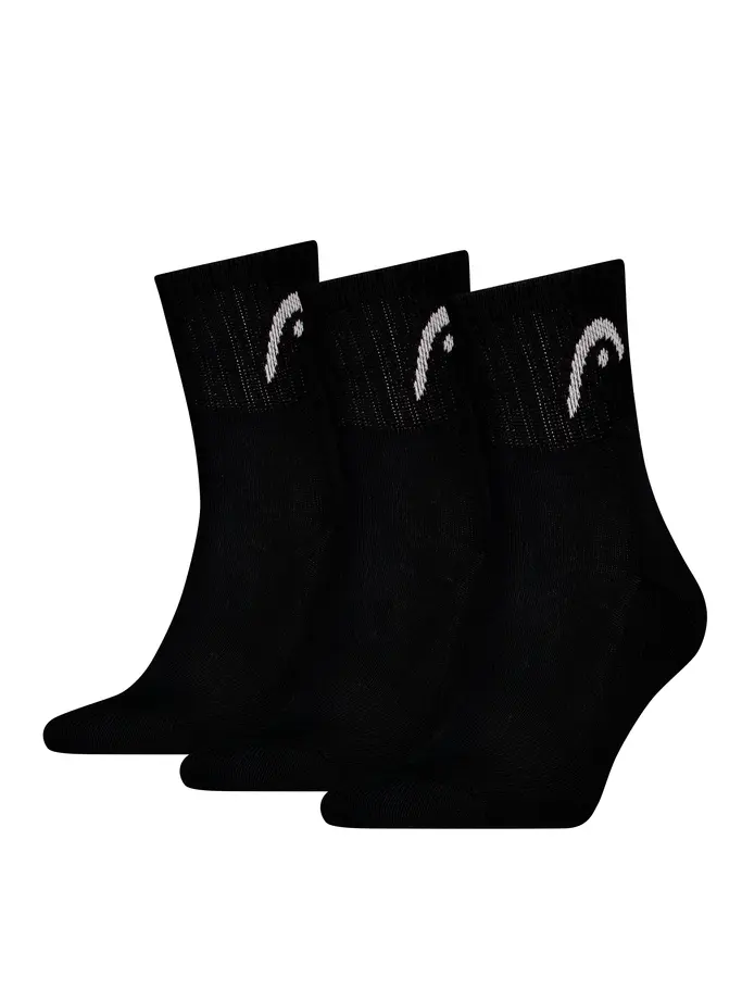 Product overview - HEAD TRAINING Unisex Short Socks 3P black
