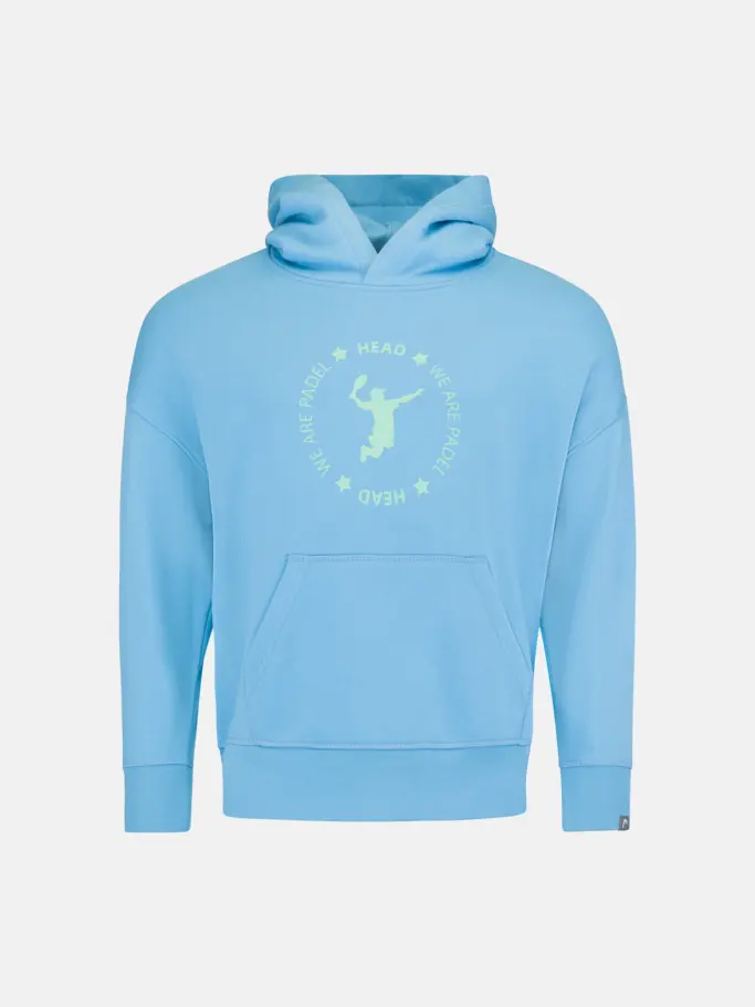 Product overview - PADEL Hoodie Unisex electric blue
