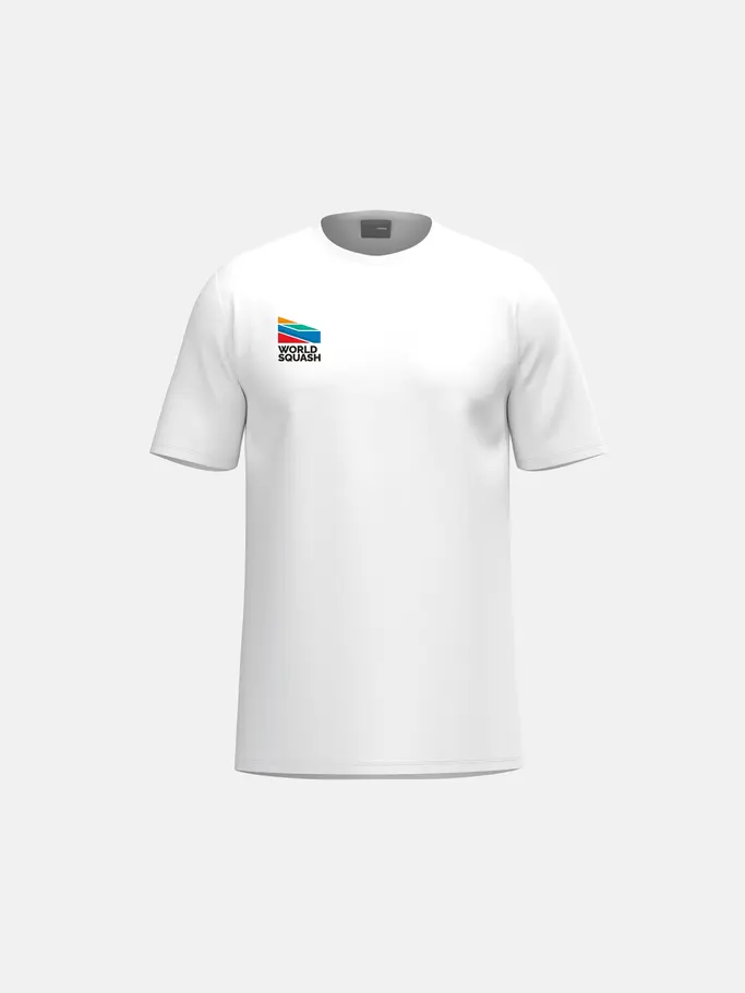 Product overview - WORLD SQUASH T-Shirt Men white