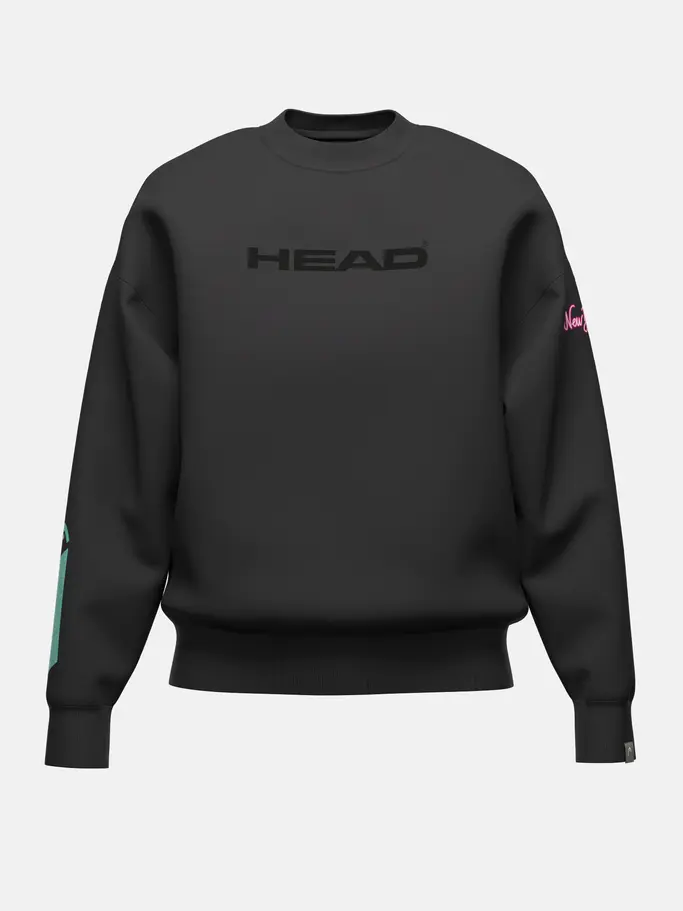 Product overview - NEON LIGHTS Crewneck Unisex black