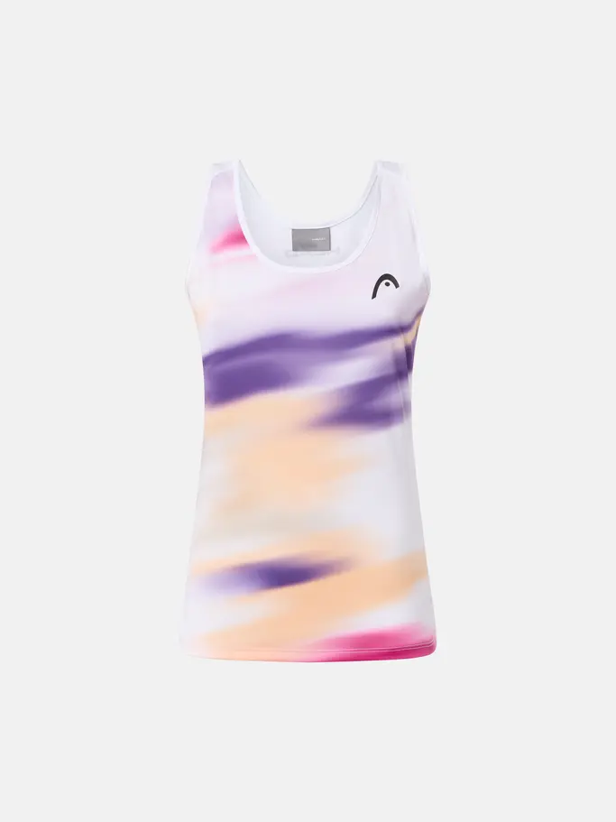 Product overview - BLUR Tank Top Women purple/print vision ii
