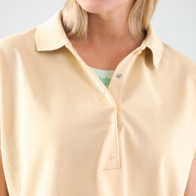 Product overview - ATL Boxy Polo Women beige