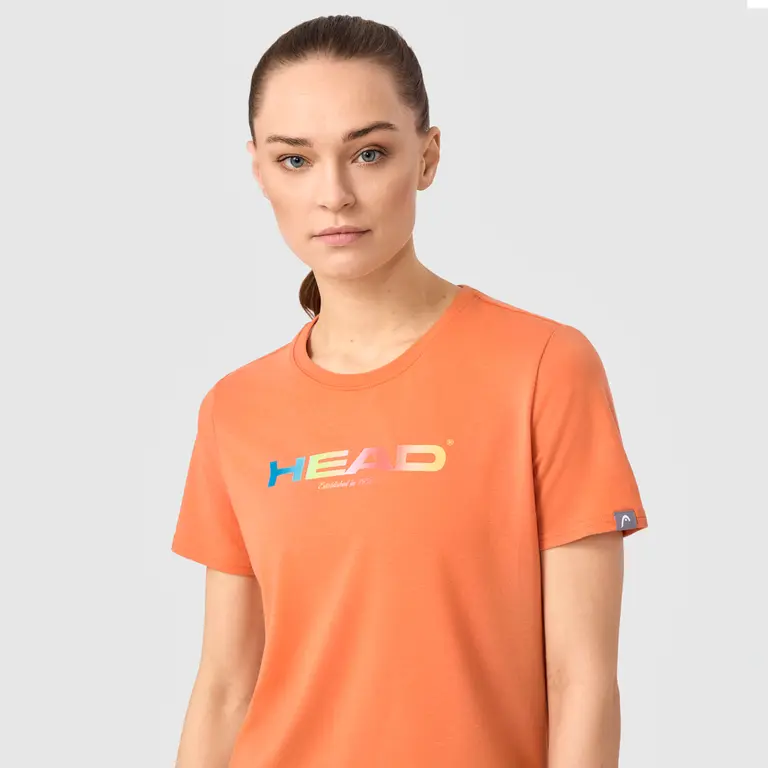 Product overview - RAINBOW T-Shirt Women campfire orange