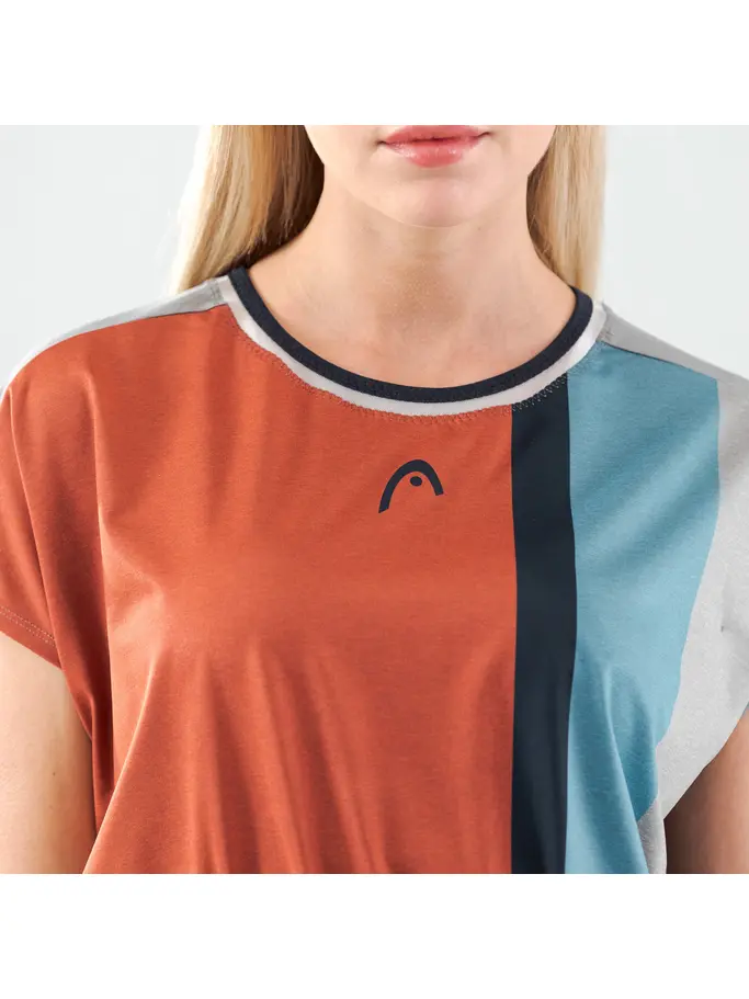 Product overview - PADEL Crop Top Women coral