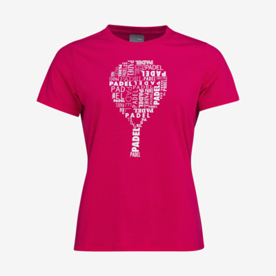 Product overview - PADEL TYPE T-Shirt Women magenta